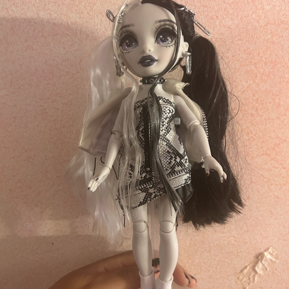 Black and White Fashion Doll
